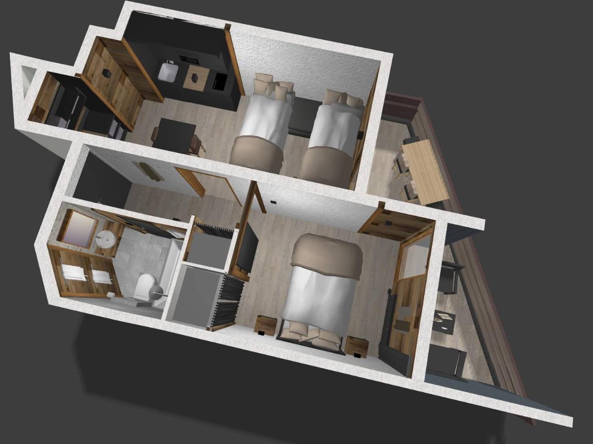 Les Cerfs - Appartement & Studio - 安塞热 外观 照片